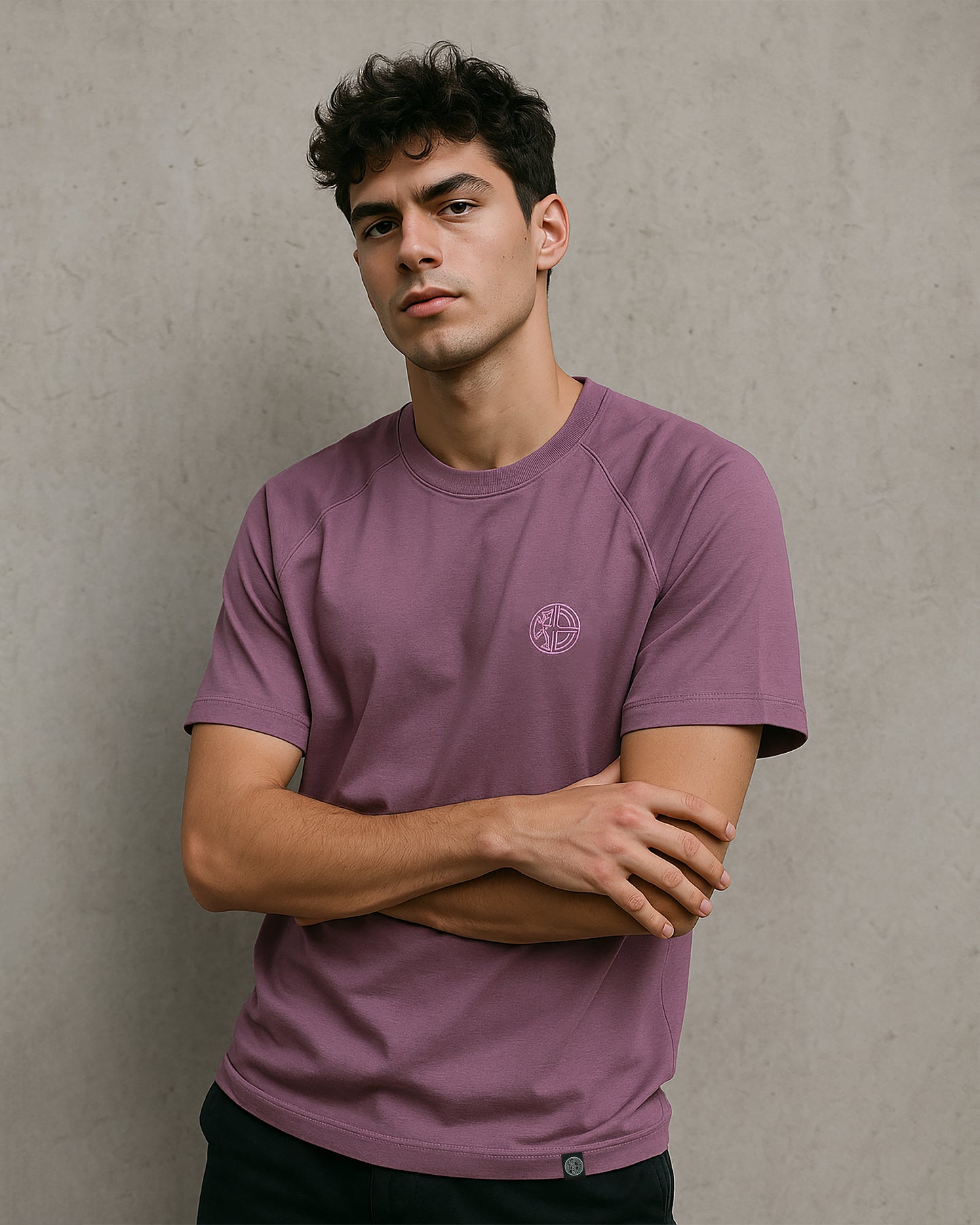 PURPLE REGULAR FIT SHIRT