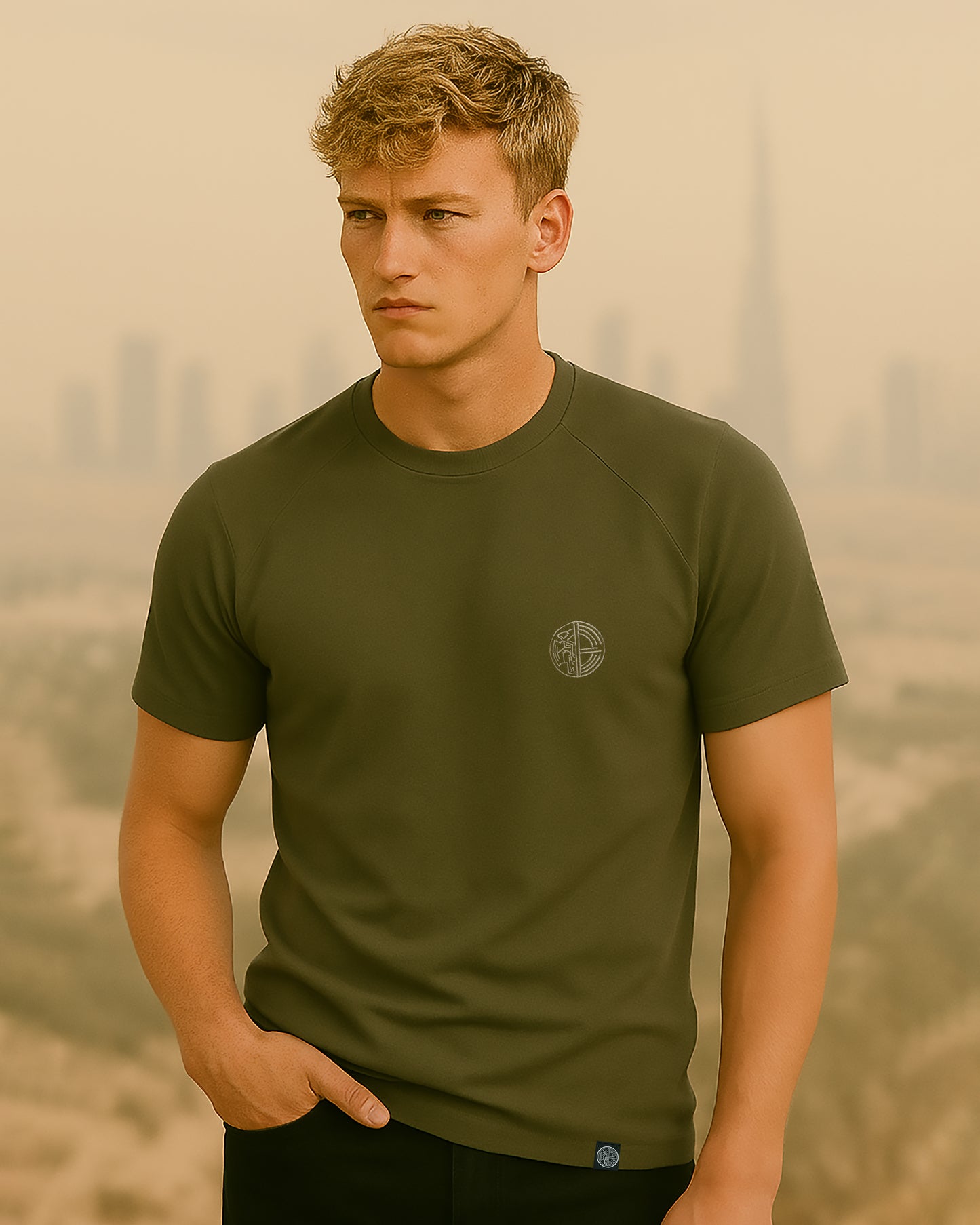 OLIVE REGULAR FIT SHIRT