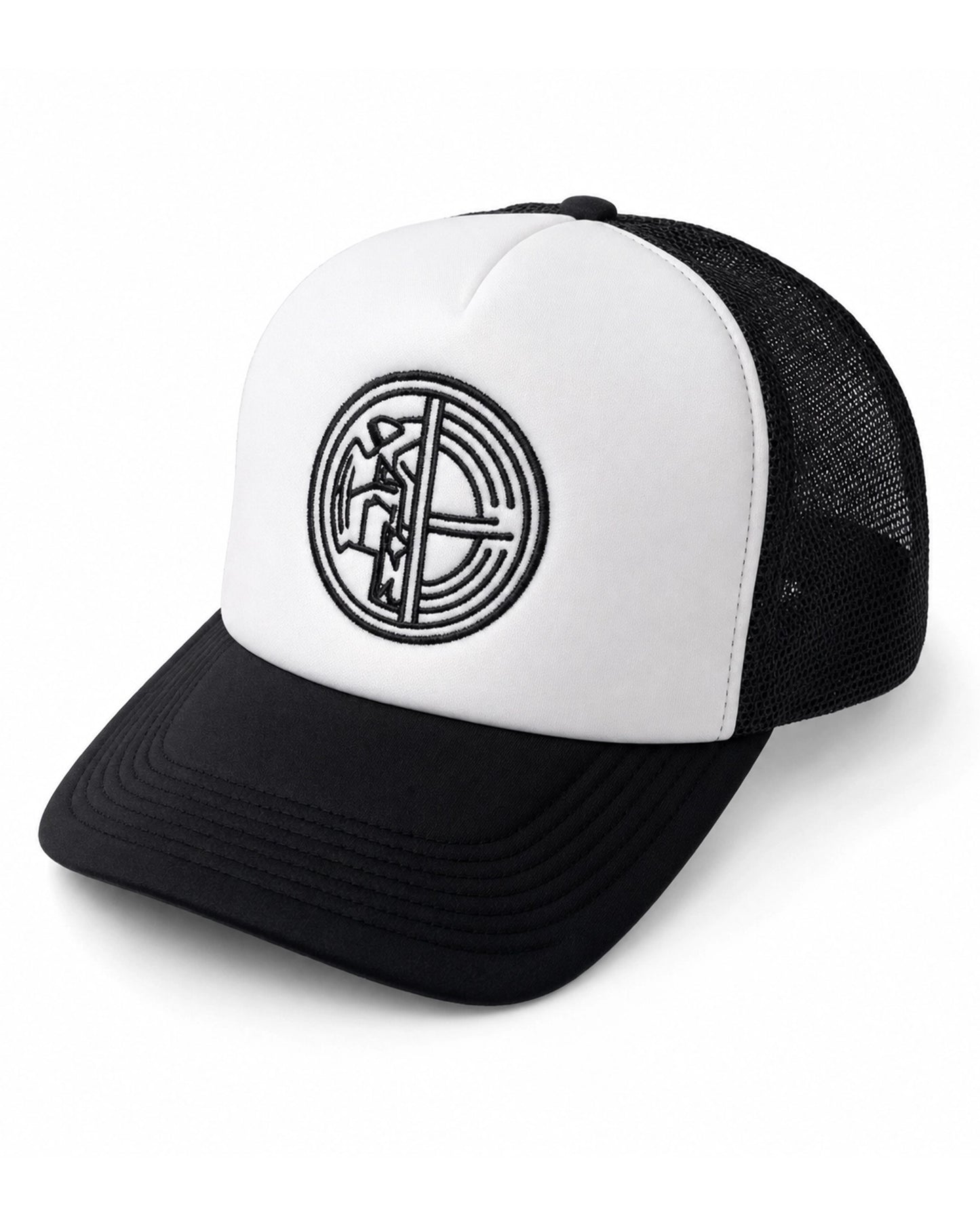 WHITE FRONT TRUCKER HAT