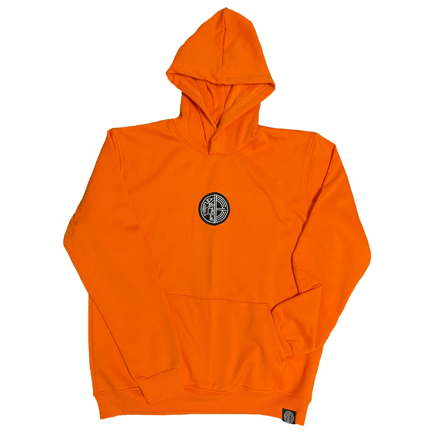 PLAIN ORANGE HOODIE