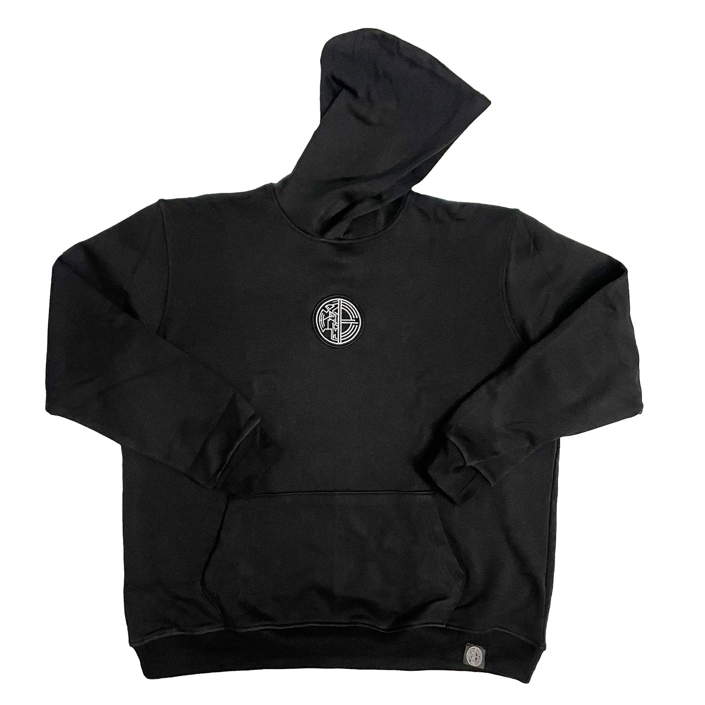 PLAIN BLACK HOODIE