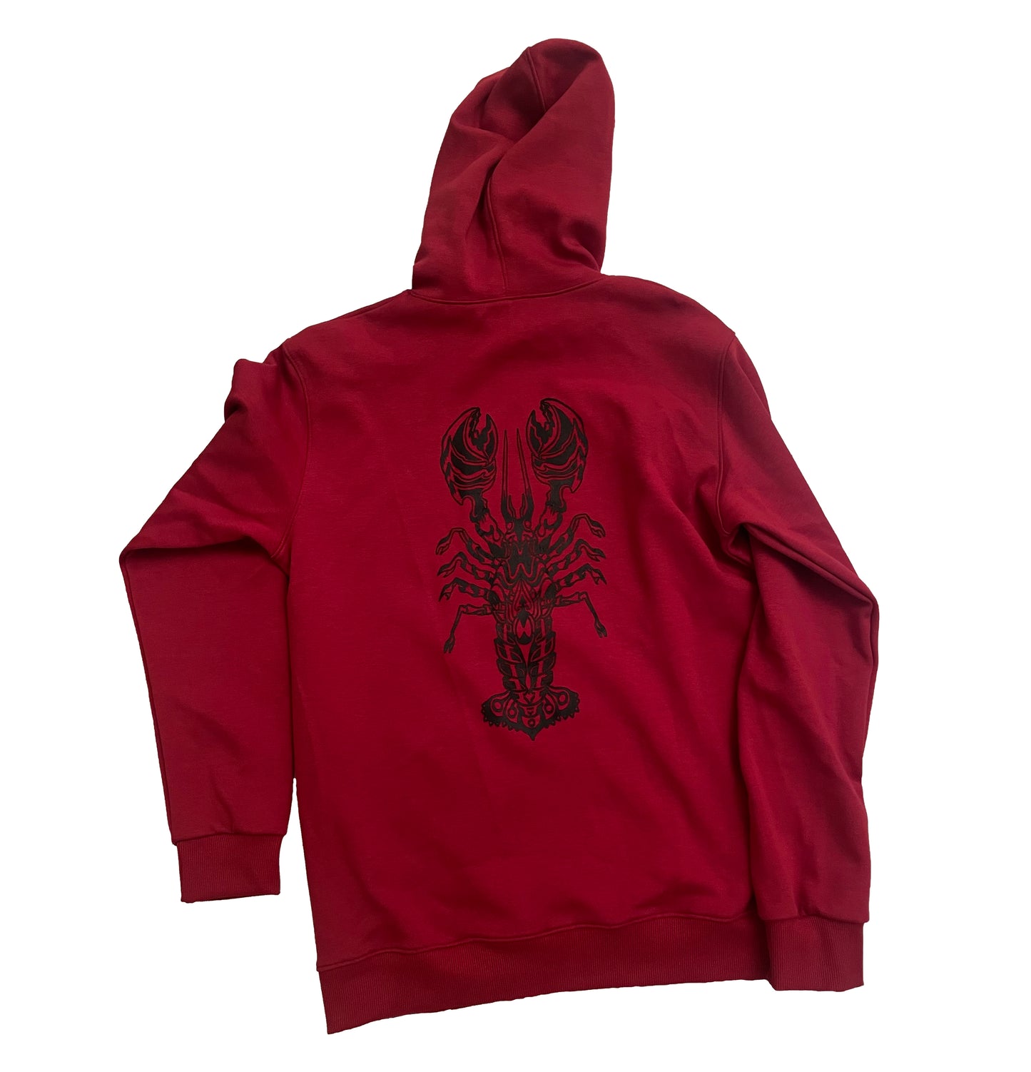 LIGHT RED LOBSTER HOODIE 23