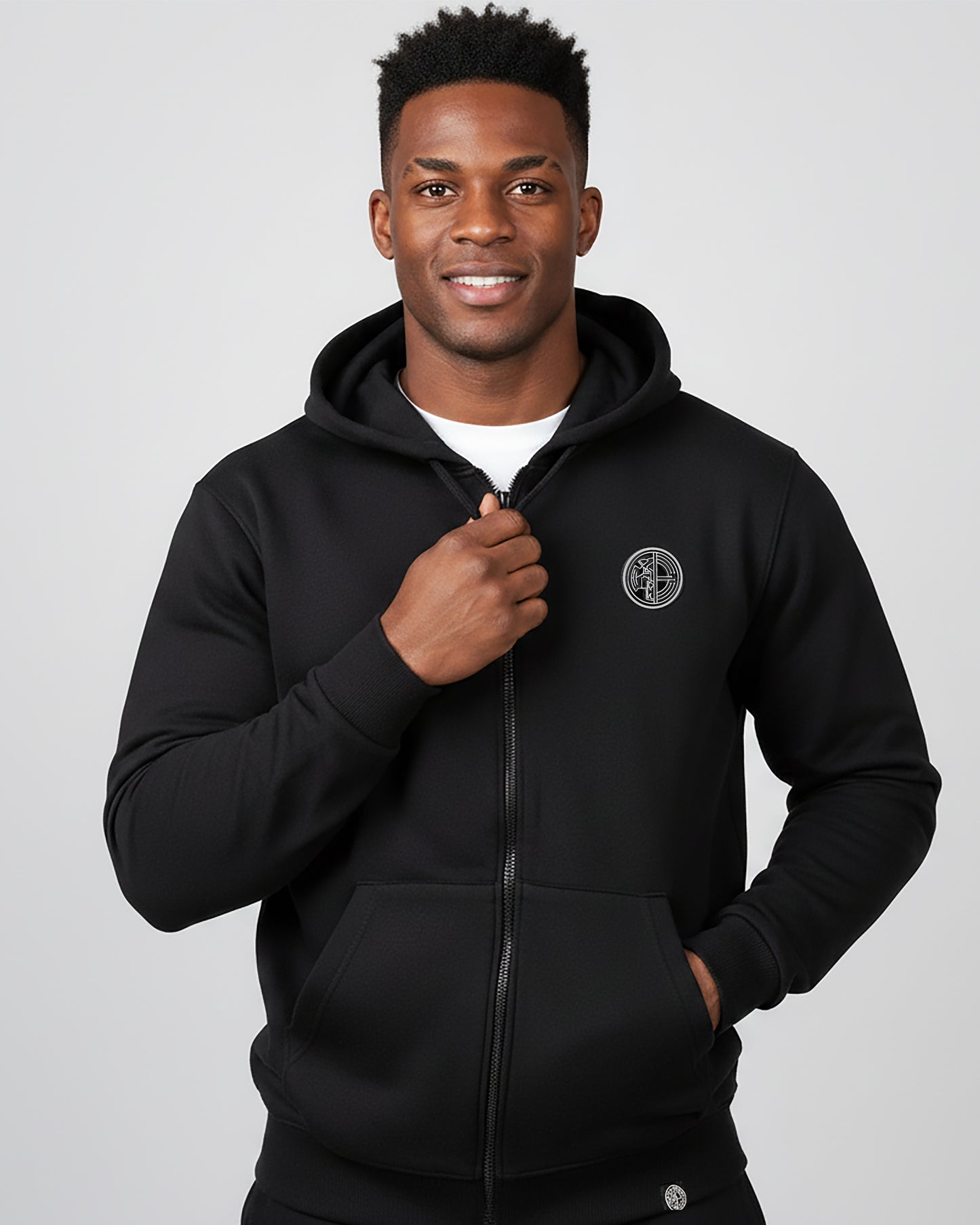 PLAIN BLACK JACKET