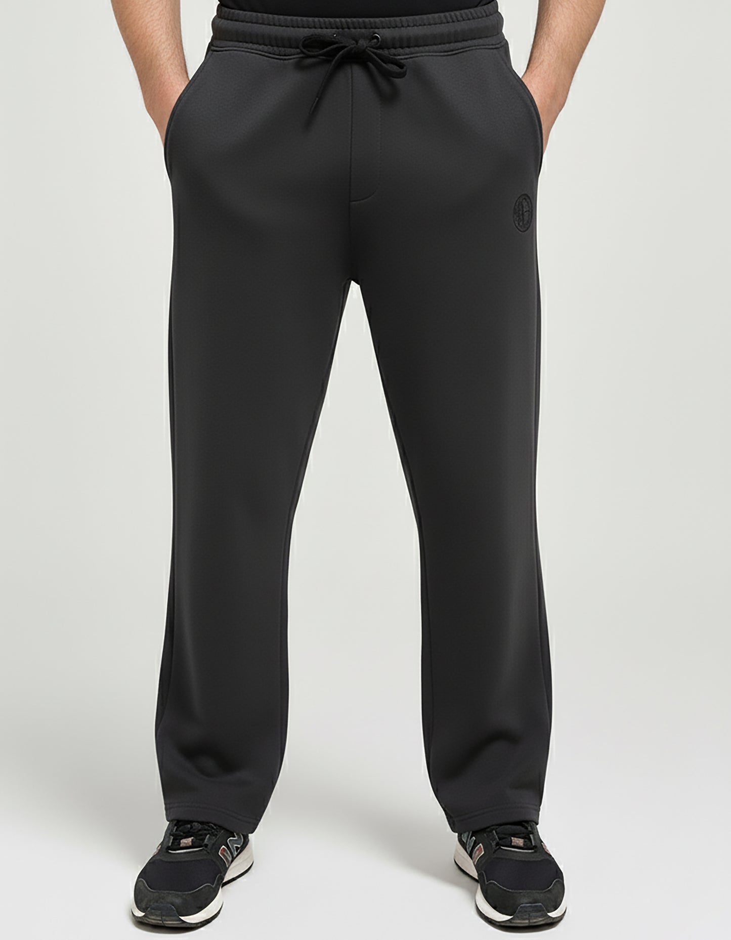 GREY STRAIGHT LEG SWEATPANTS