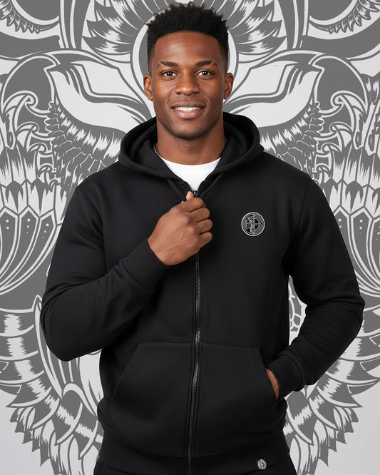PLAIN BLACK JACKET