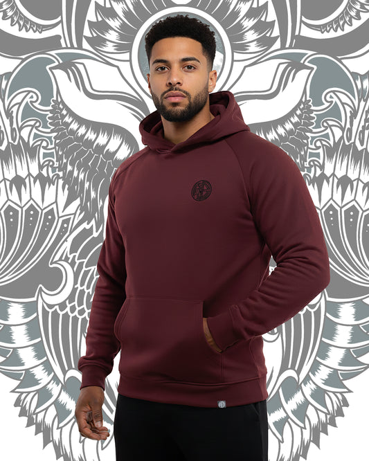 DARK MAROON HOODIE V3