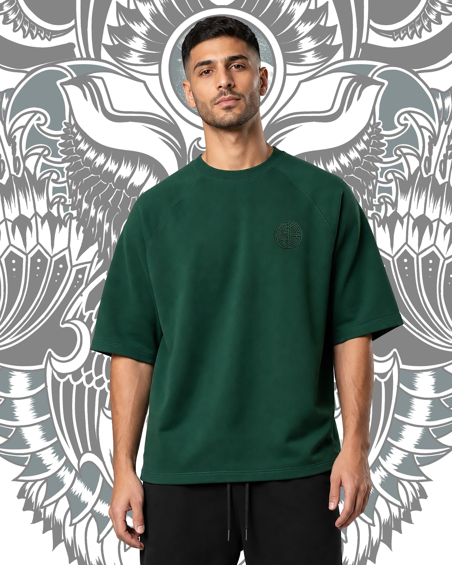 OVERSIZED DARK OLIVE
