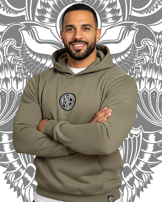 PLAIN GREIGE HOODIE