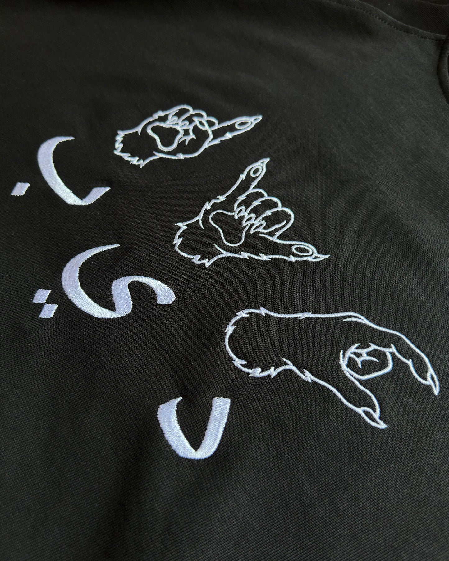 BLACK ERADA RAGLAN OVERSIZE T-SHIRT