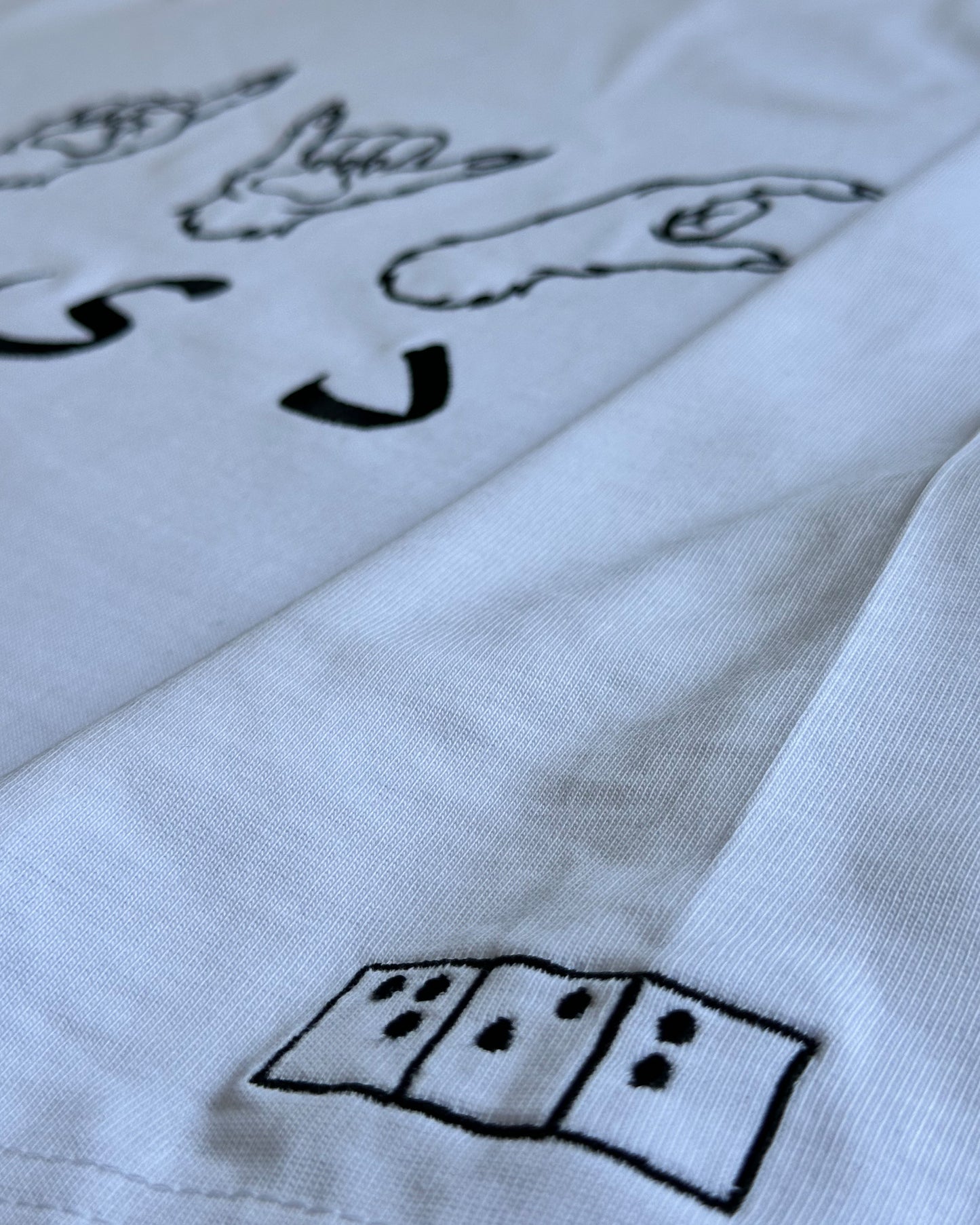 WHITE ERADA RAGLAN OVERSIZE T-SHIRT
