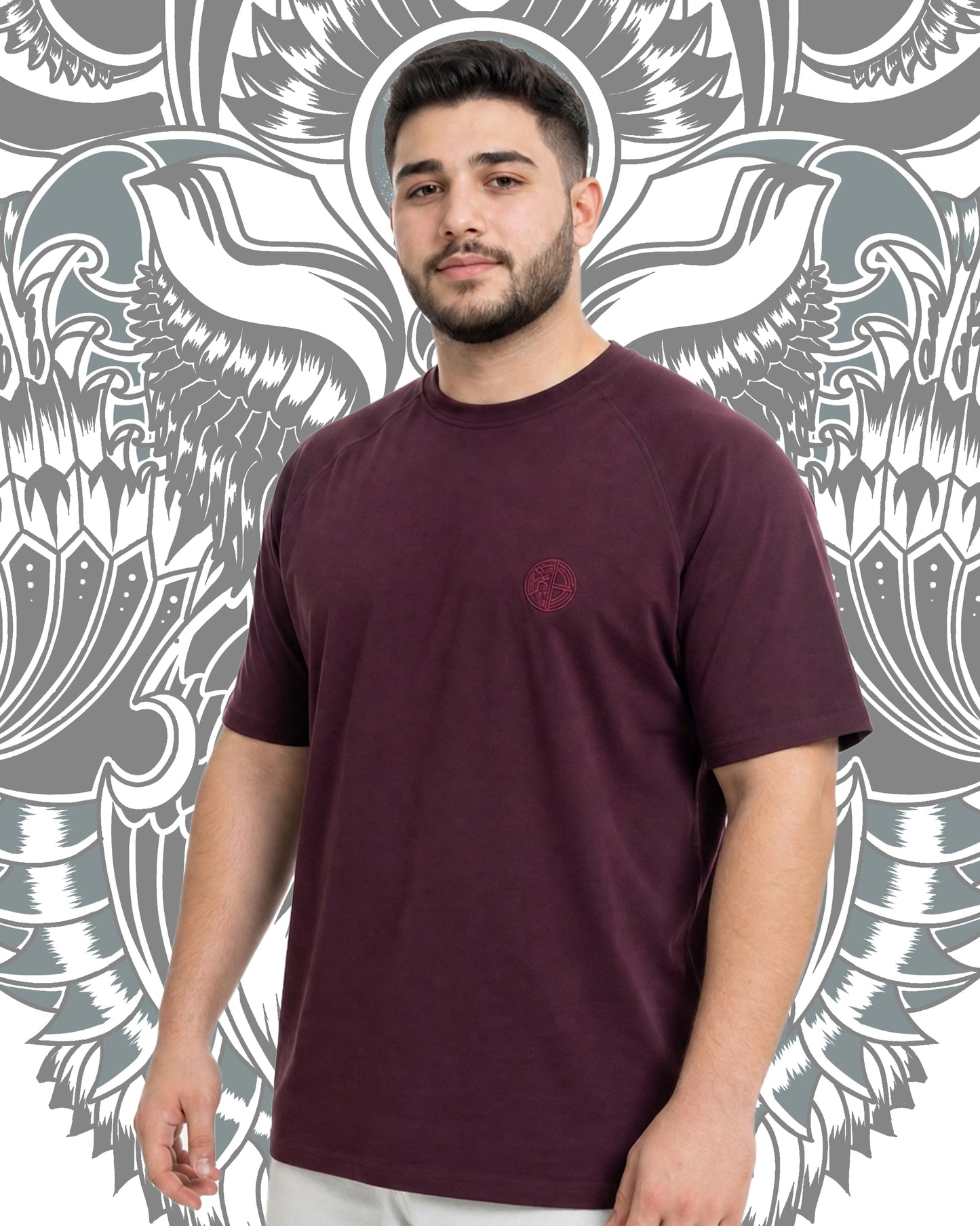 BURGUNDY REGULAR FIT SHIRT