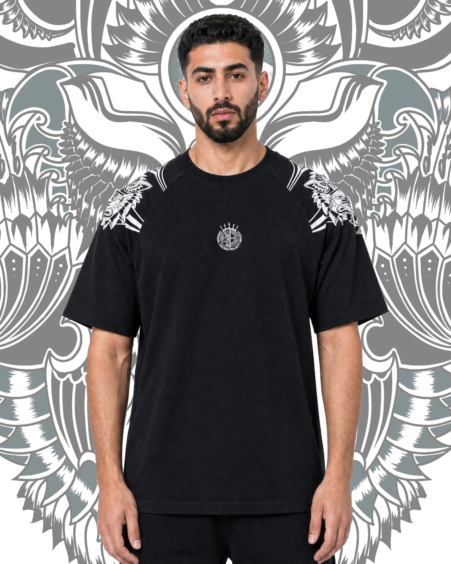 BLACK KING WOLF SHIRT