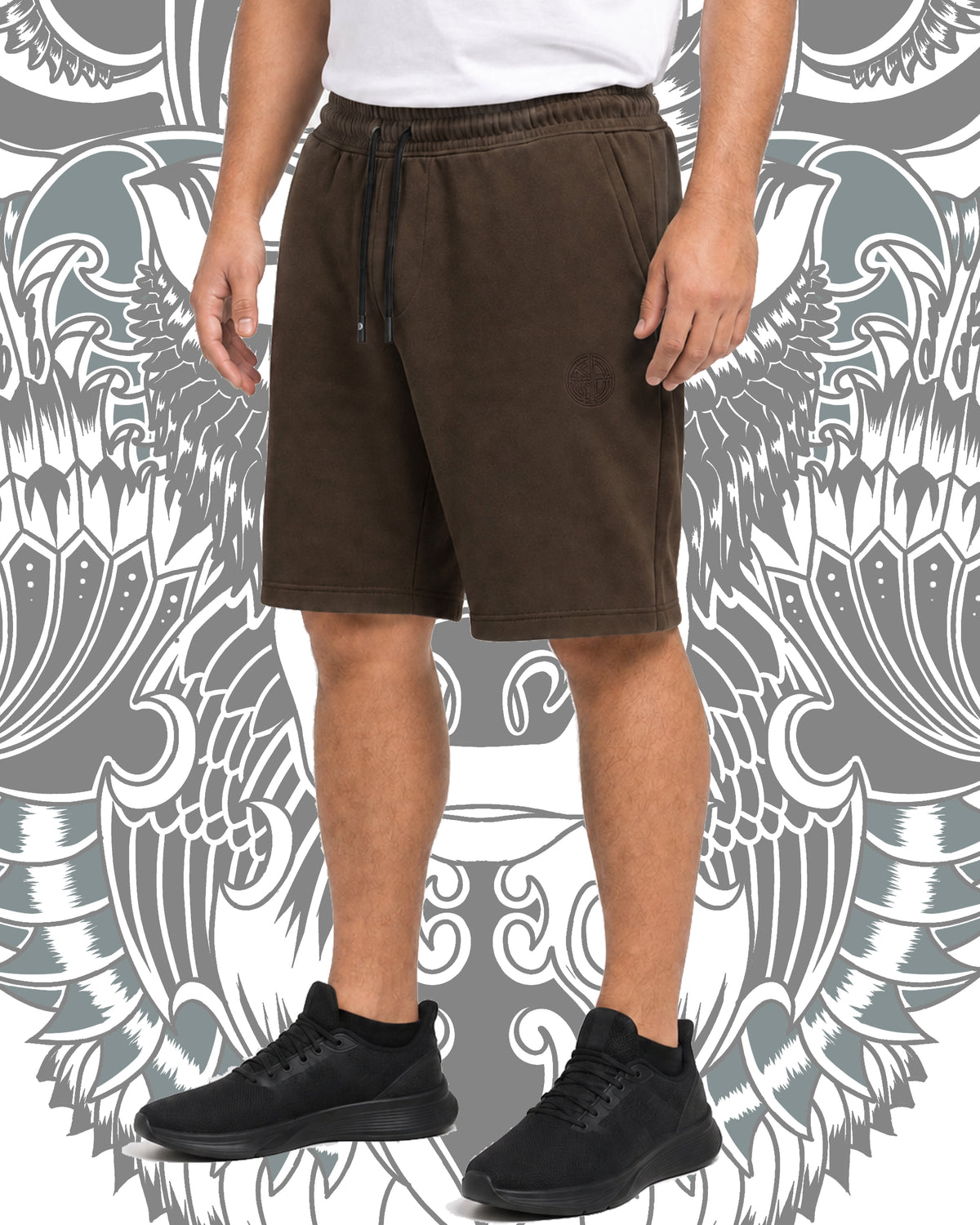 EL GADAA SHORT DARK BROWN