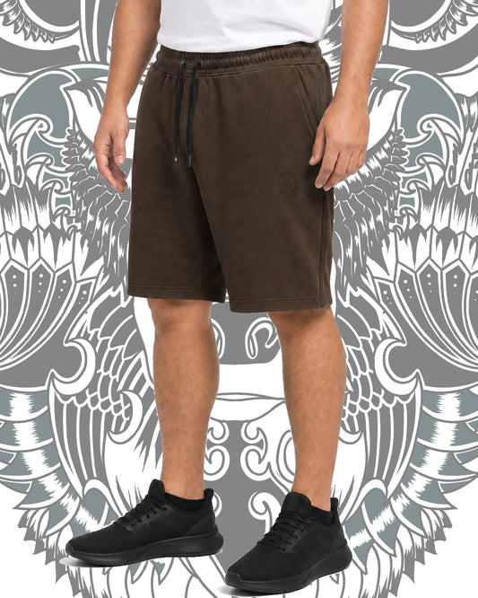 EL GADAA SHORT DARK BROWN